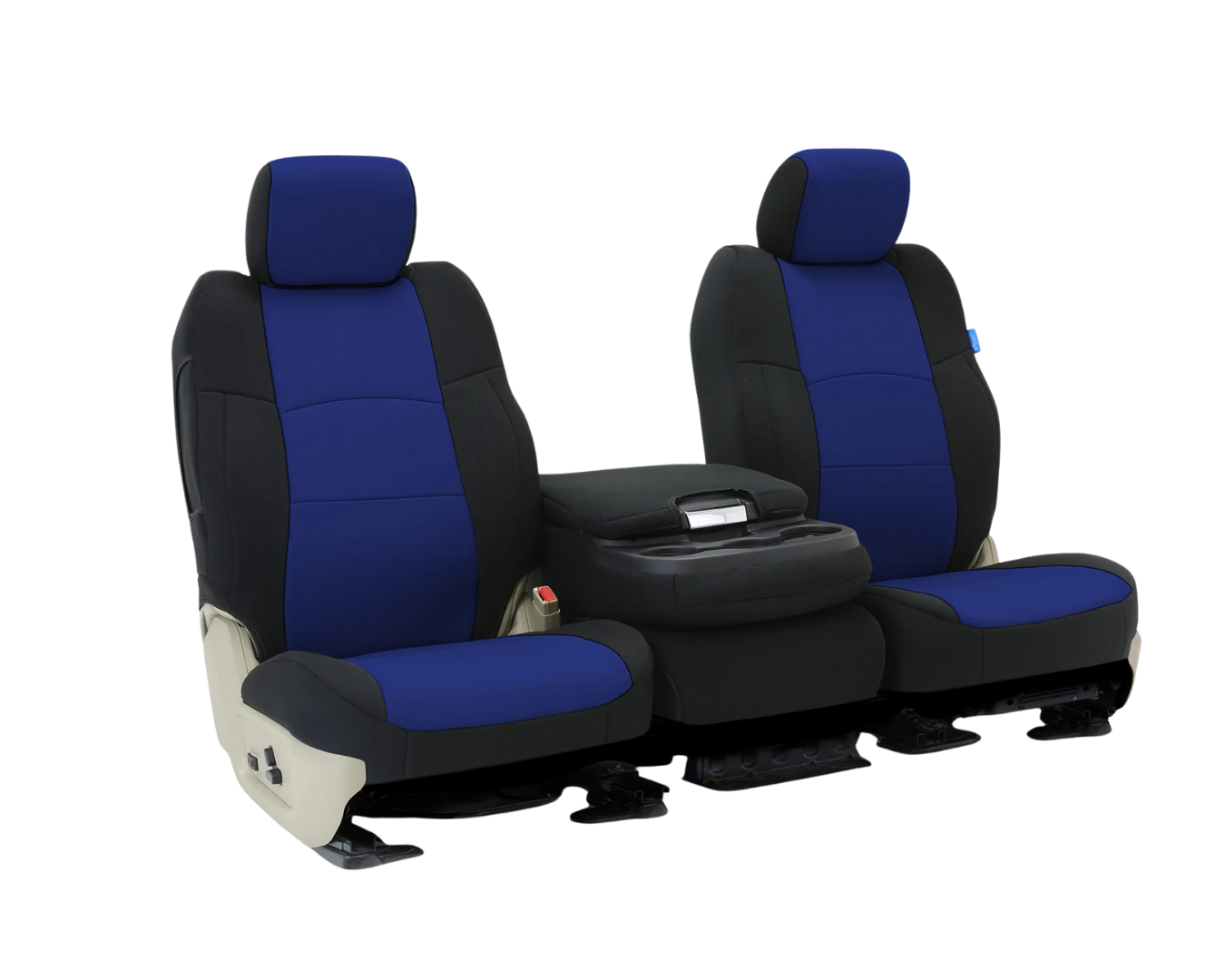 Custom Fit CR-Grade Neoprene Seat Cover - Blue with Black