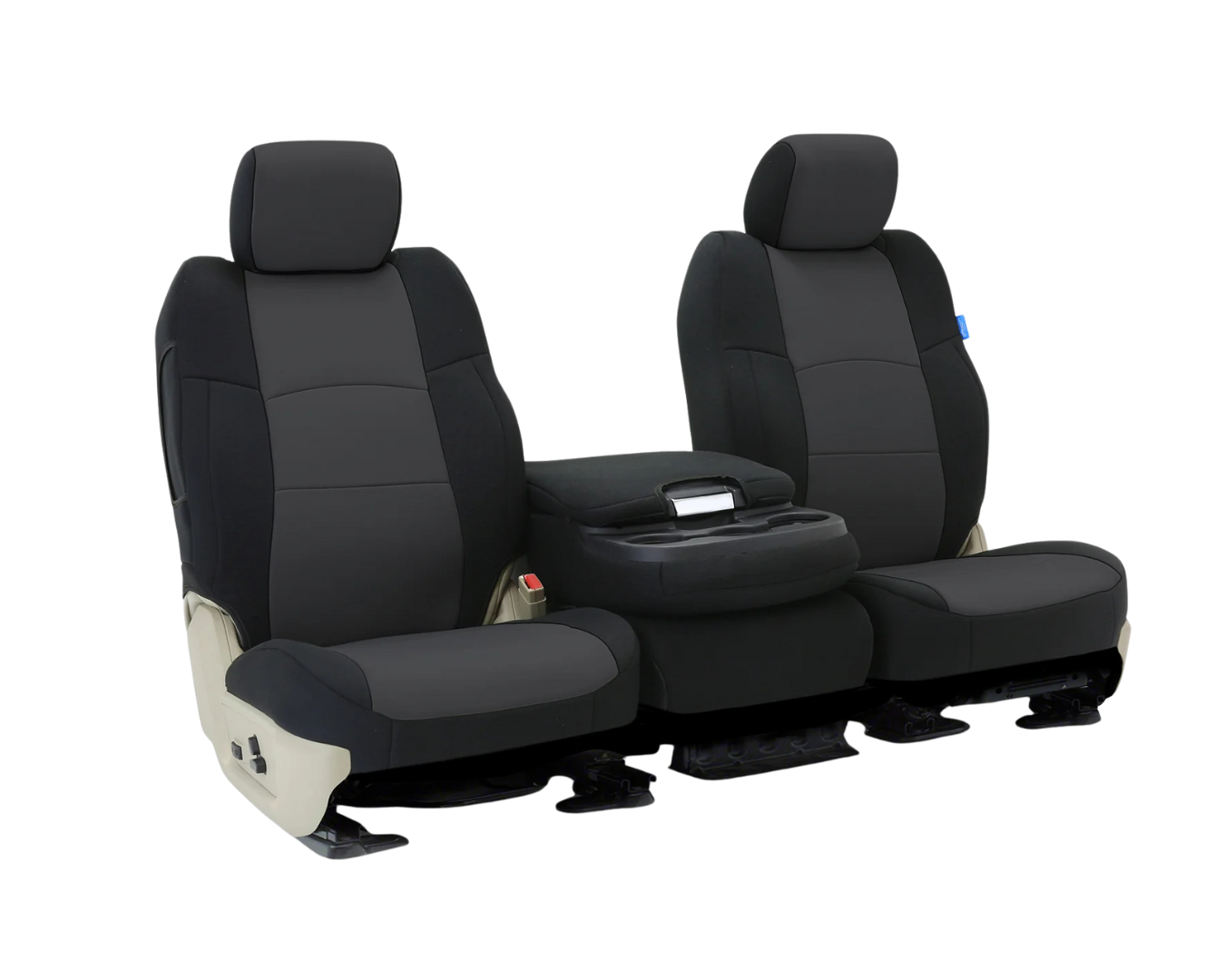 Custom Fit CR-Grade Neoprene Seat Cover - Charcoal with Black