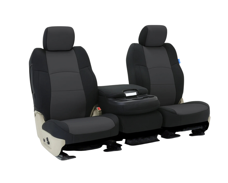 Custom Fit CR-Grade Neoprene Seat Cover - Charcoal with Black