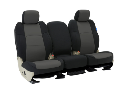 Custom Fit CR-Grade Neoprene Seat Cover - Medium Gray with Black