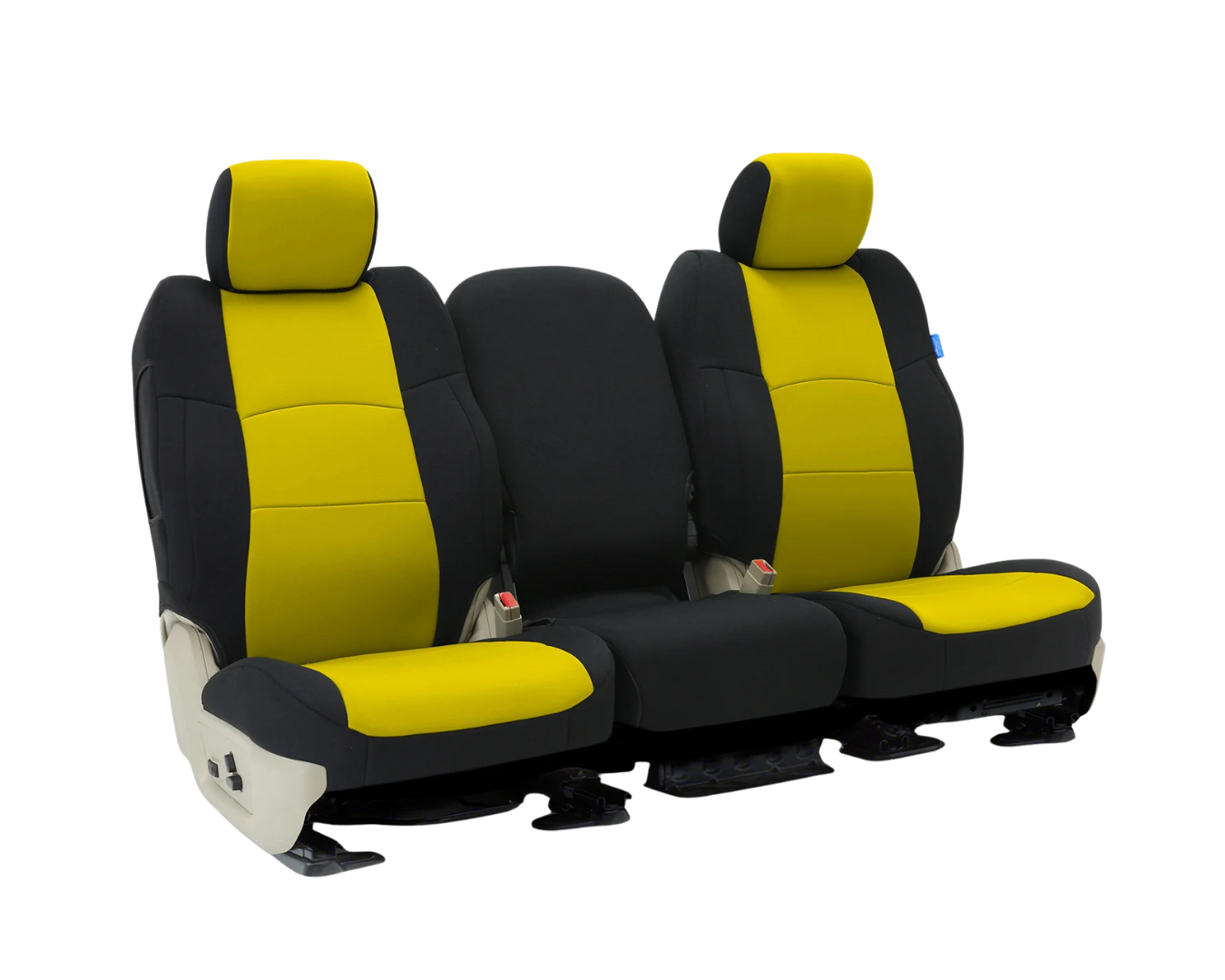 Custom Fit CR-Grade Neoprene Seat Cover - Yellow with Black
