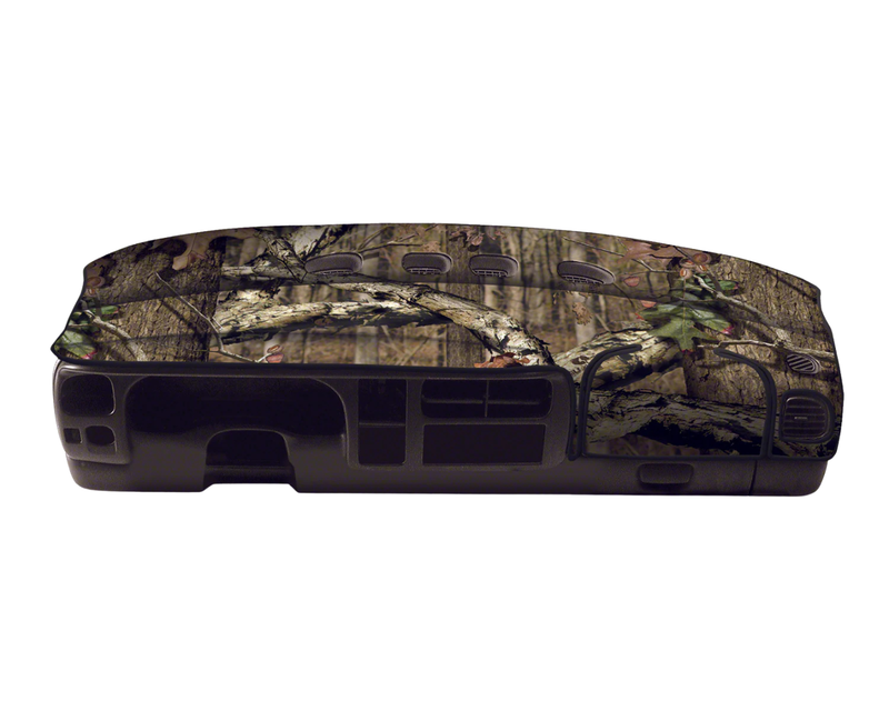 Custom Fit Dashboard Cover - Velour Mossy Oak Break Up Infinity