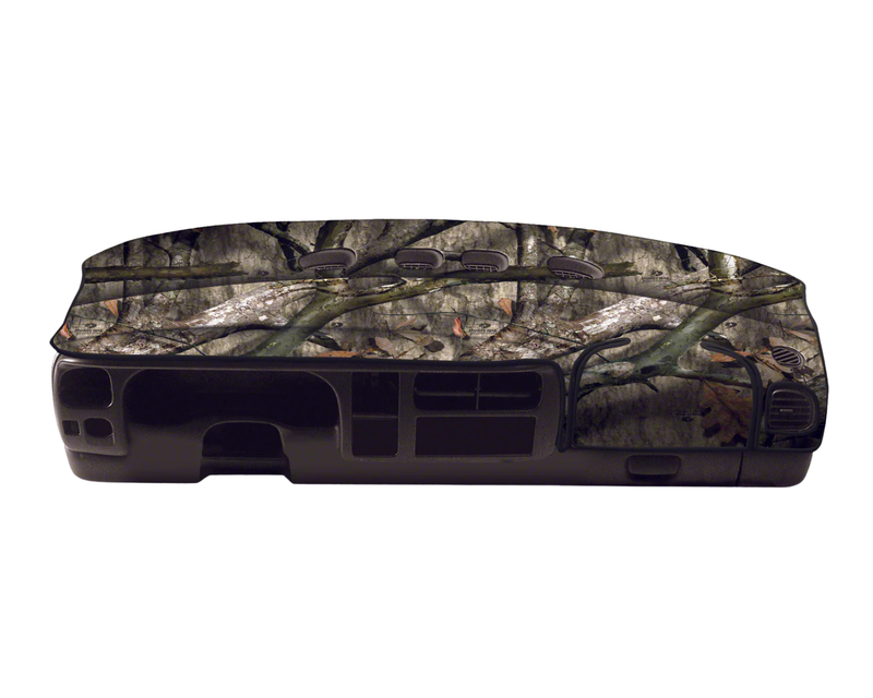 Custom Fit Dashboard Cover - Velour Mossy Oak Treestands
