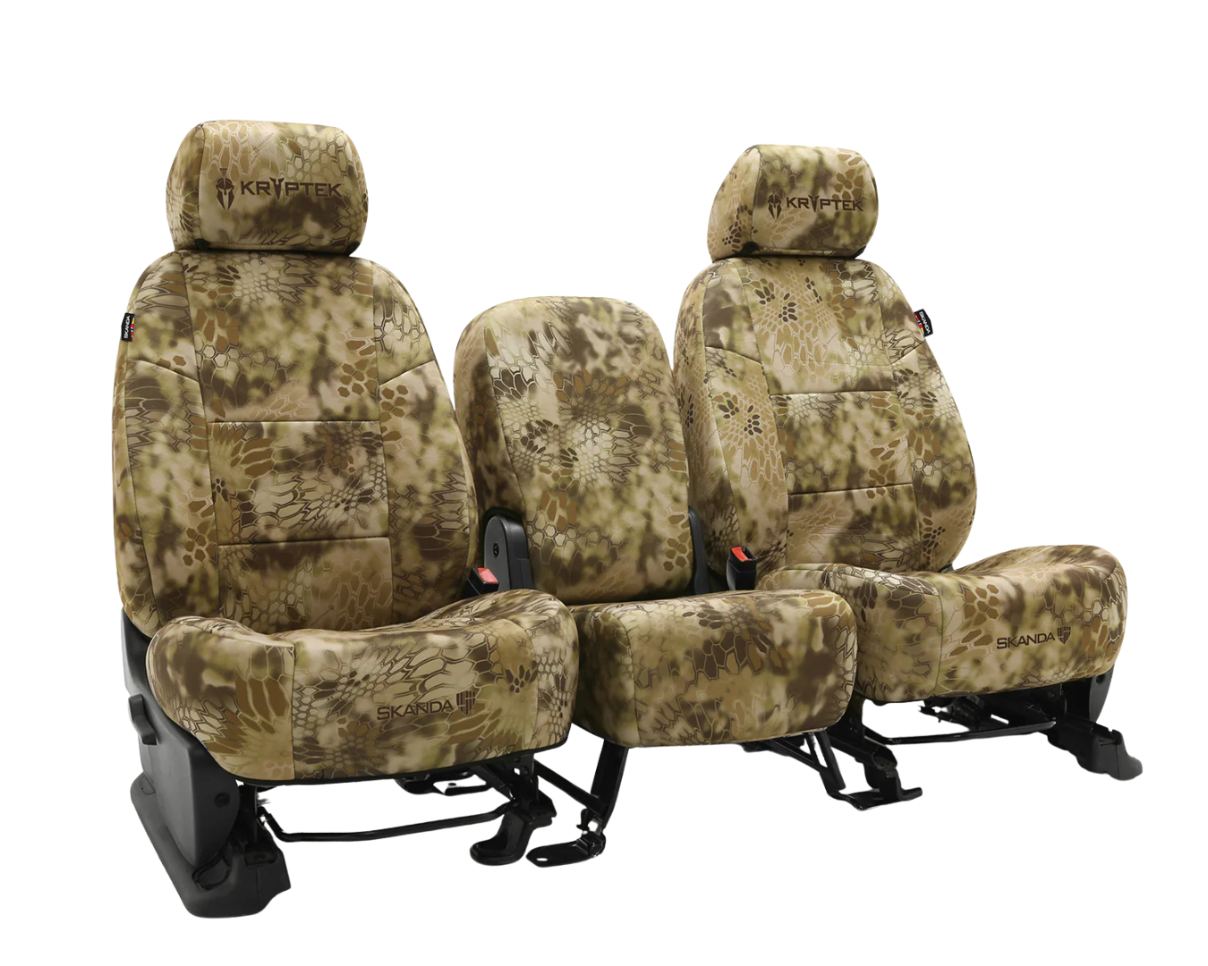 Custom Fit Neosupreme Kryptek Seat Cover - Camo Highlander Solid