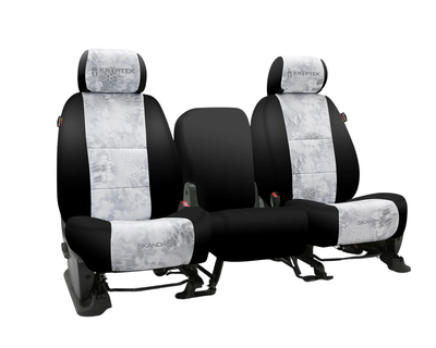 Custom Fit Neosupreme Kryptek Seat Cover - Wraith With Black