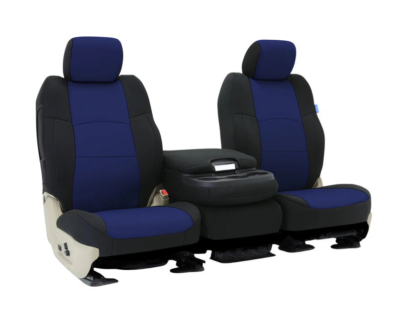 Custom Fit Neosupreme Seat Cover - Blue with Black