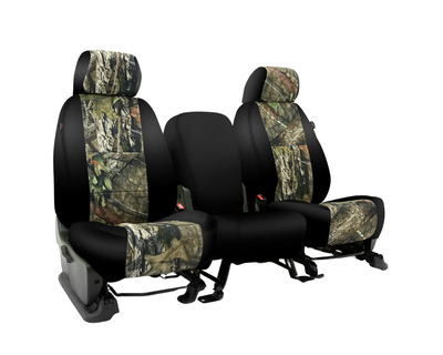 Custom Fit Neosupreme Seat Cover - Camo Mossy Oak Break Up Black