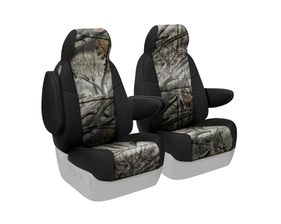Custom Fit Neosupreme Seat Cover - Camo Mossy Oak Treestand Black