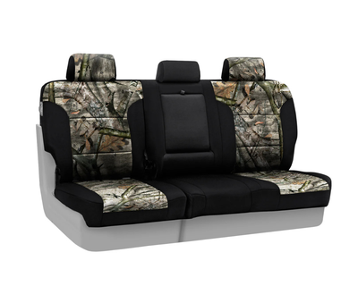 Custom Fit Neosupreme Seat Cover - Camo Mossy Oak Treestand Black