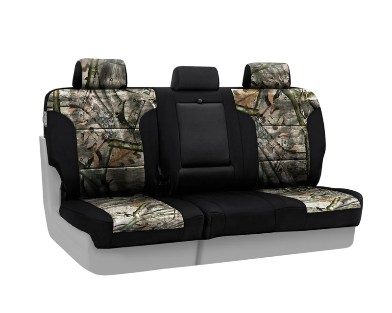 Custom Fit Neosupreme Seat Cover - Camo Mossy Oak Treestand Black