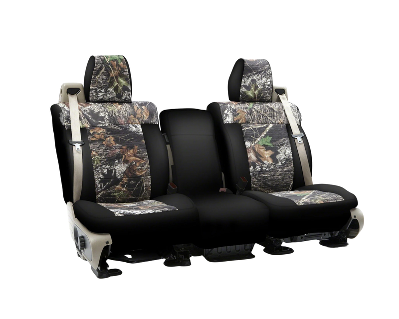 Custom Fit Neosupreme Seat Cover - Camo Mossy Oak with Black