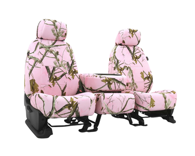 Custom Fit Neosupreme Seat Cover - Camo Real Tree P Pink Solid