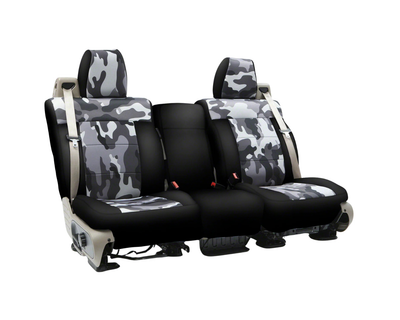 Custom Fit Neosupreme Seat Cover - Camo Traditional Urban with Black