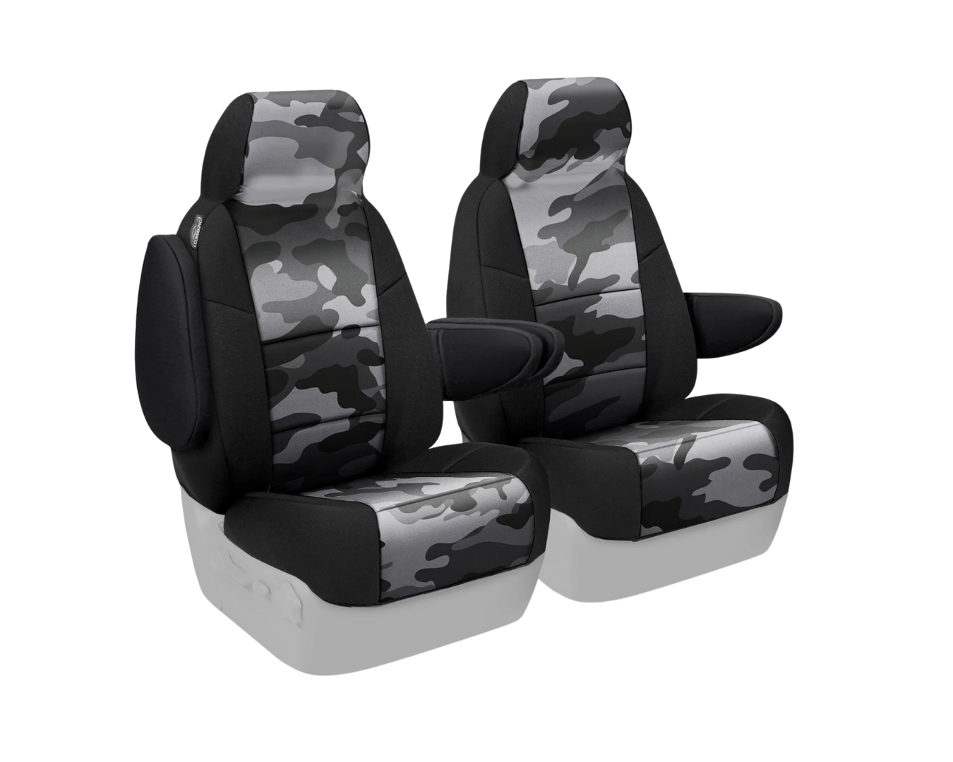 Custom Fit Neosupreme Seat Cover - Camo Traditional Urban with Black