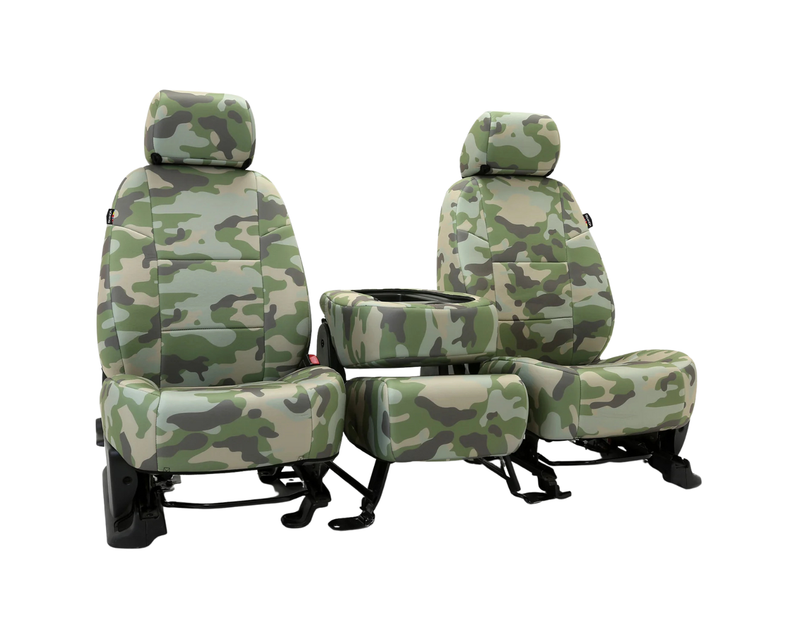 Custom Fit Neosupreme Seat Cover - Camo Traditional Jungle Solid