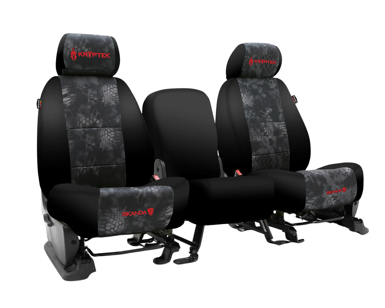 Custom Fit Neosupreme Seat Cover - Camo Typhon With Black