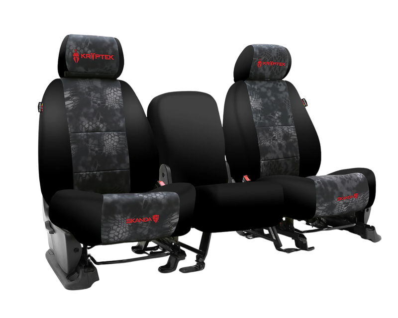 Custom Fit Neosupreme Seat Cover - Camo Typhon With Black