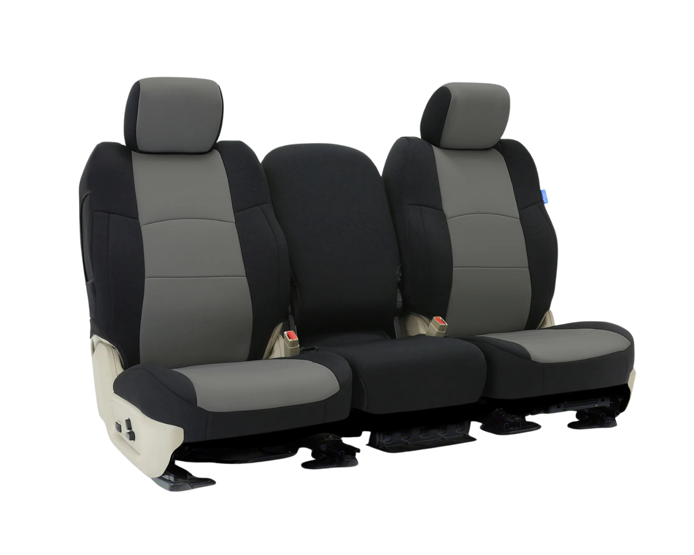 Custom Fit Neosupreme Seat Cover - Gray with Black