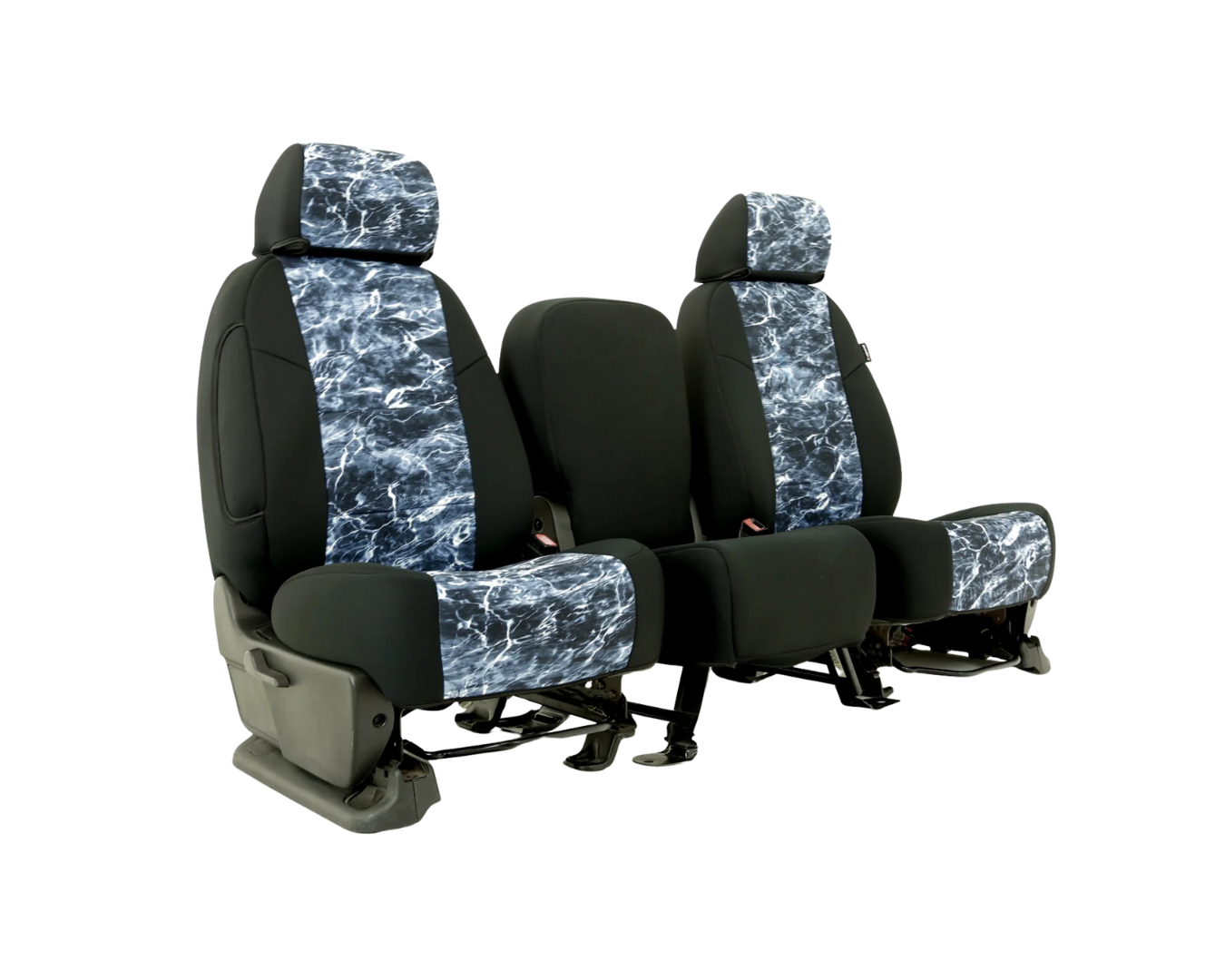 Custom Fit Neosupreme Seat Cover - Mossy Oak Bluefin with Black
