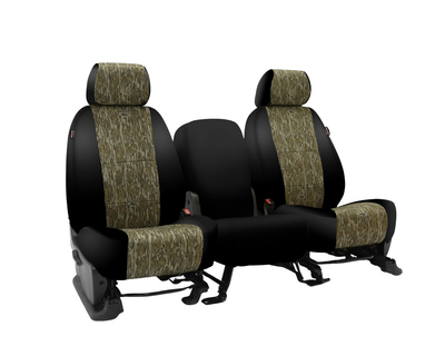Custom Fit Neosupreme Seat Cover - Mossy Oak Bottomland With Black