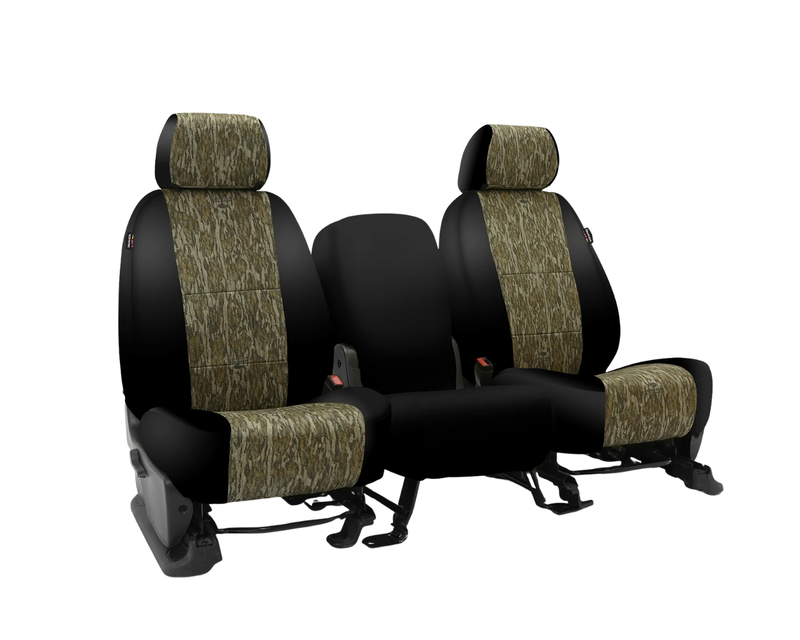 Custom Fit Neosupreme Seat Cover - Mossy Oak Bottomland With Black