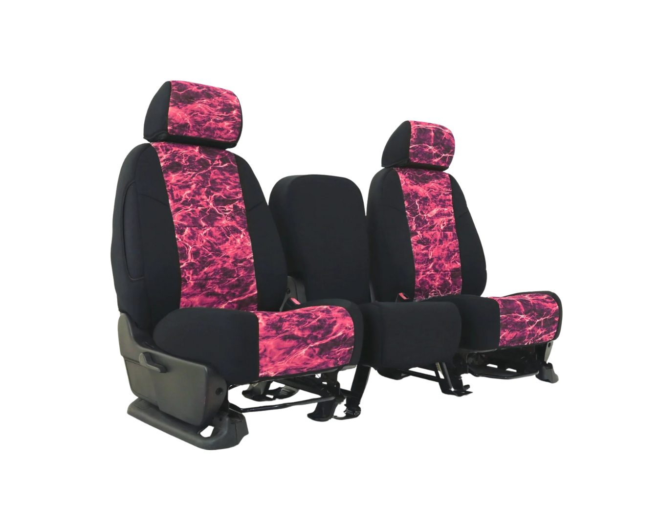 Custom Fit Neosupreme Seat Cover - Mossy Oak Crimson with Black