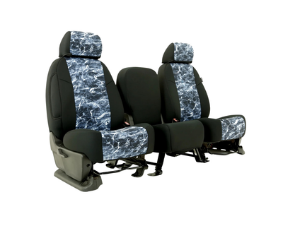 Custom Fit Neosupreme Seat Cover - Mossy Oak Marlin with Black