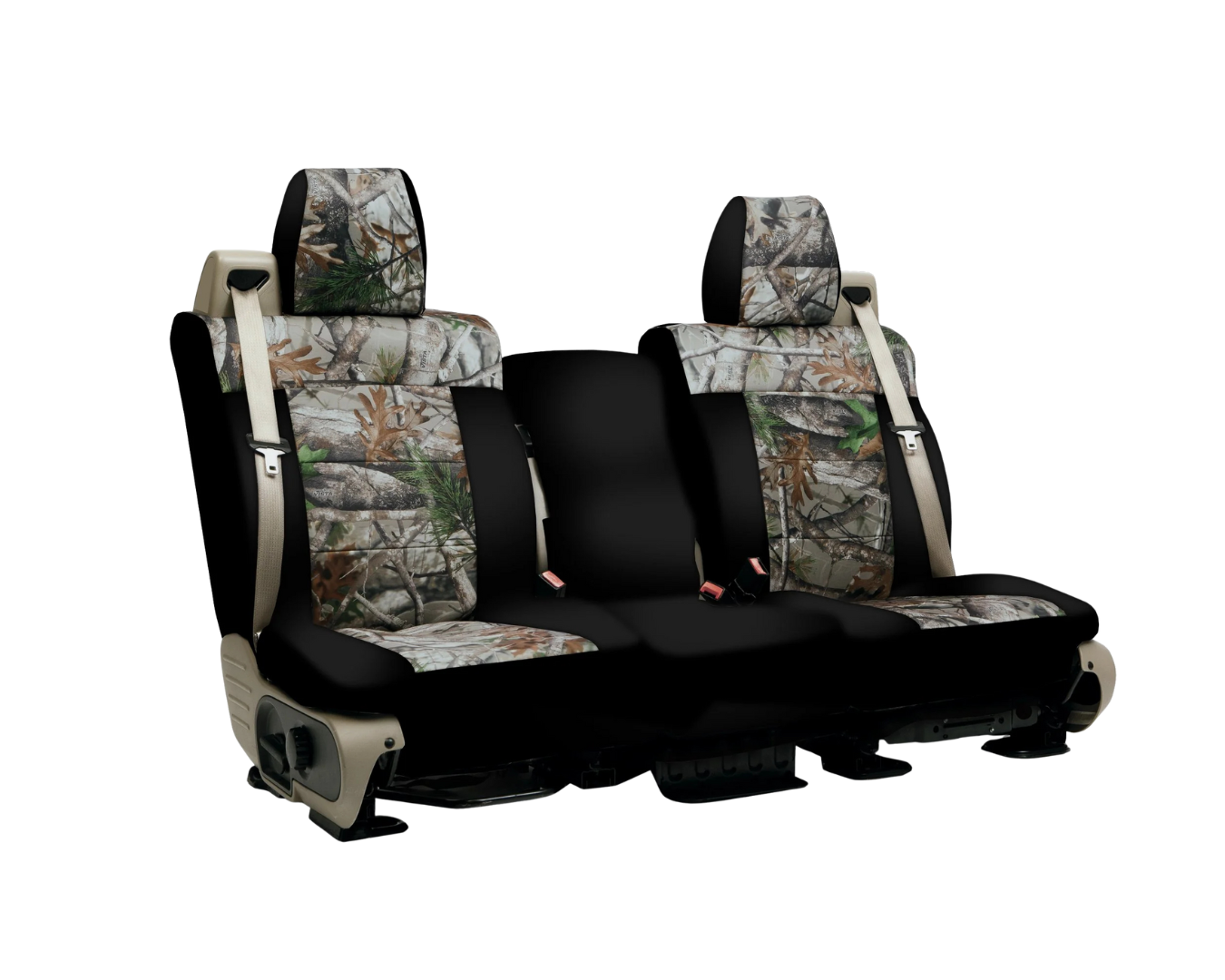 Custom Fit Neosupreme Seat Cover - Next Camo Vista With Black