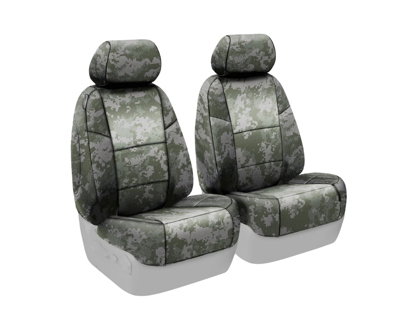 Custom Fit Neosupreme Seat Cover - Printed Camo Digital Jungle Solid
