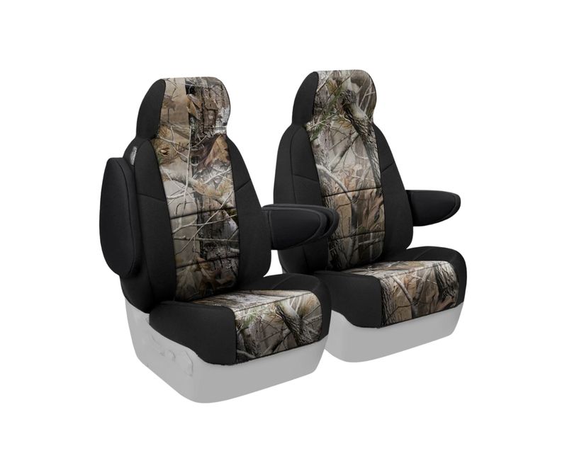 Custom Fit Neosupreme Seat Cover - Realtree Camo XTRA with Black