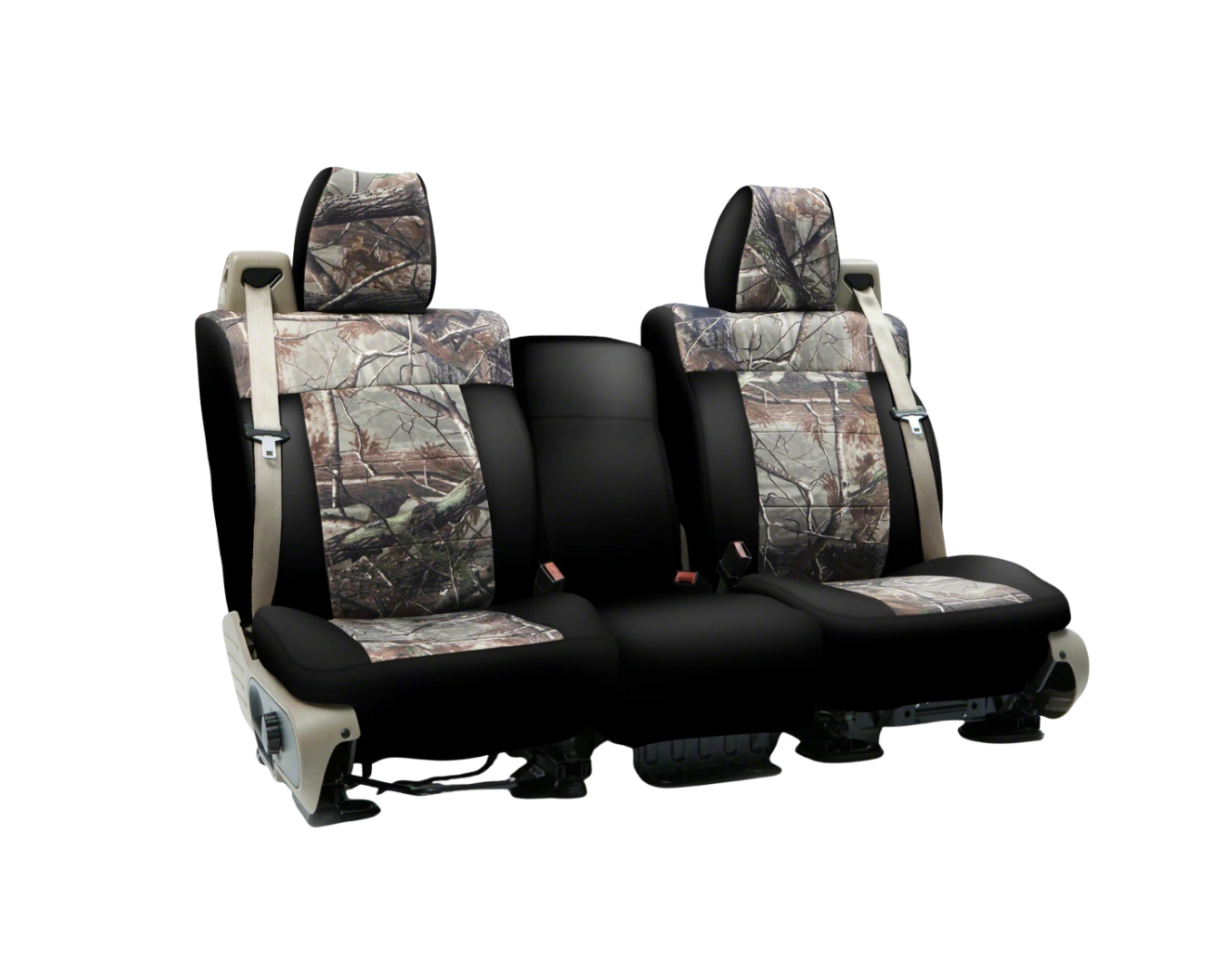 Custom Fit Neosupreme Seat Cover - Realtree Camo XTRA with Black