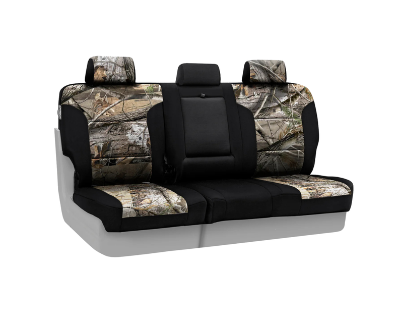Custom Fit Neosupreme Seat Cover - Realtree Camo XTRA with Black