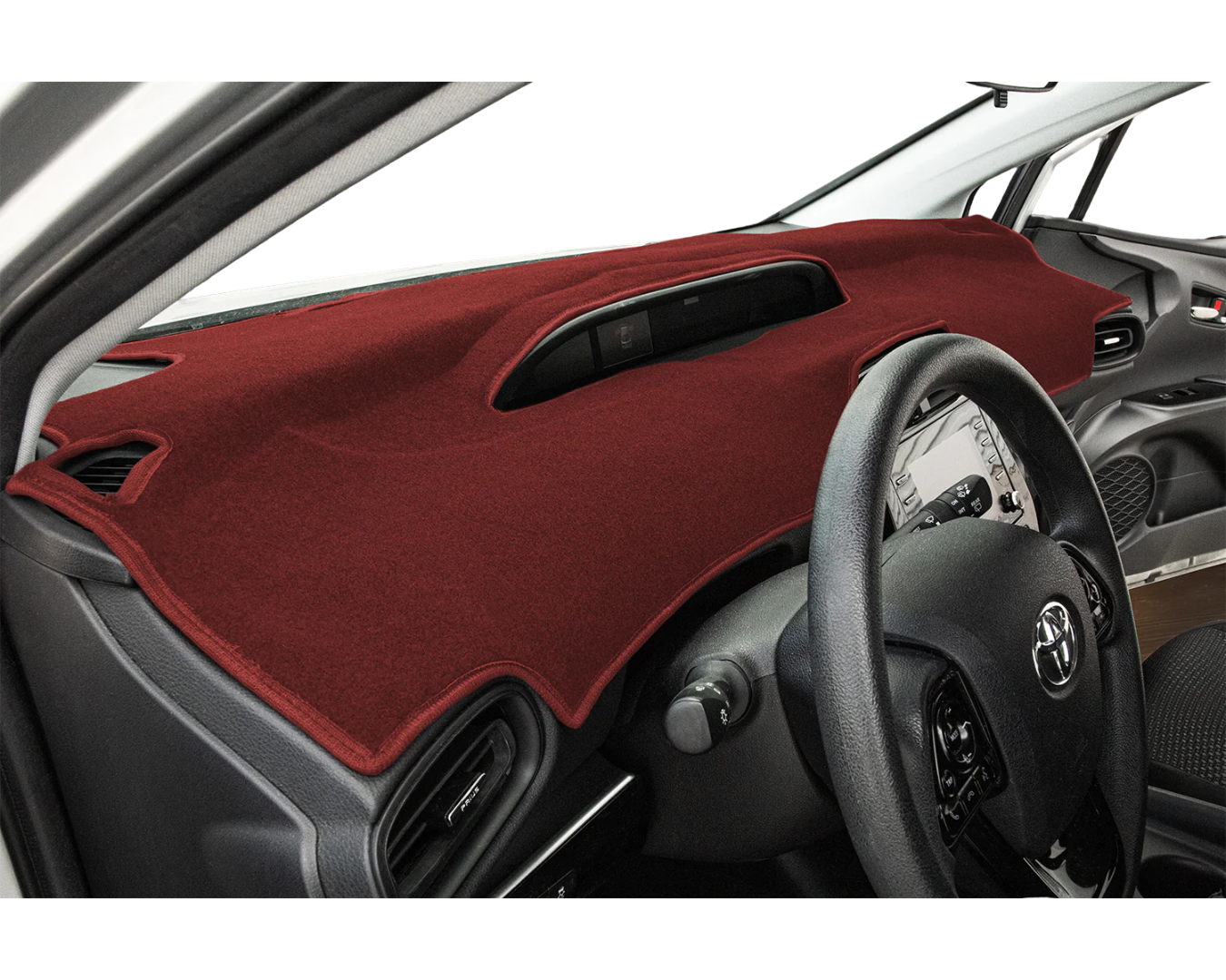 Custom Fit Polycarpet Dashboard Cover - Red