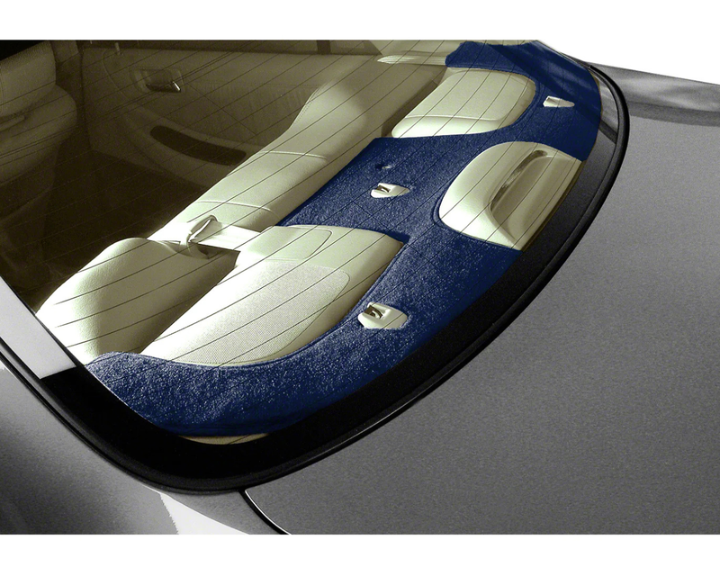 Custom Fit Polycarpet Rear Deck Cover - DK Blue