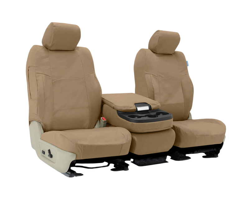 Custom Fit Polycotton Drill Seat Cover - Cashmere
