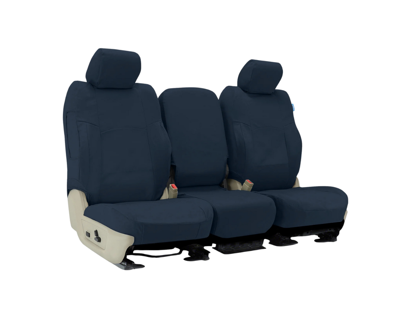 Custom Fit Polycotton Drill Seat Cover - Navy Blue