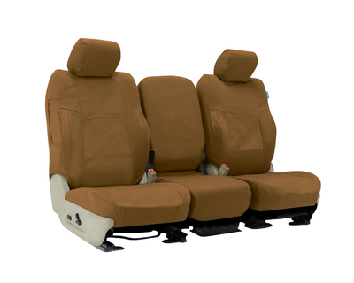 Custom Fit Polycotton Drill Seat Cover - Tan