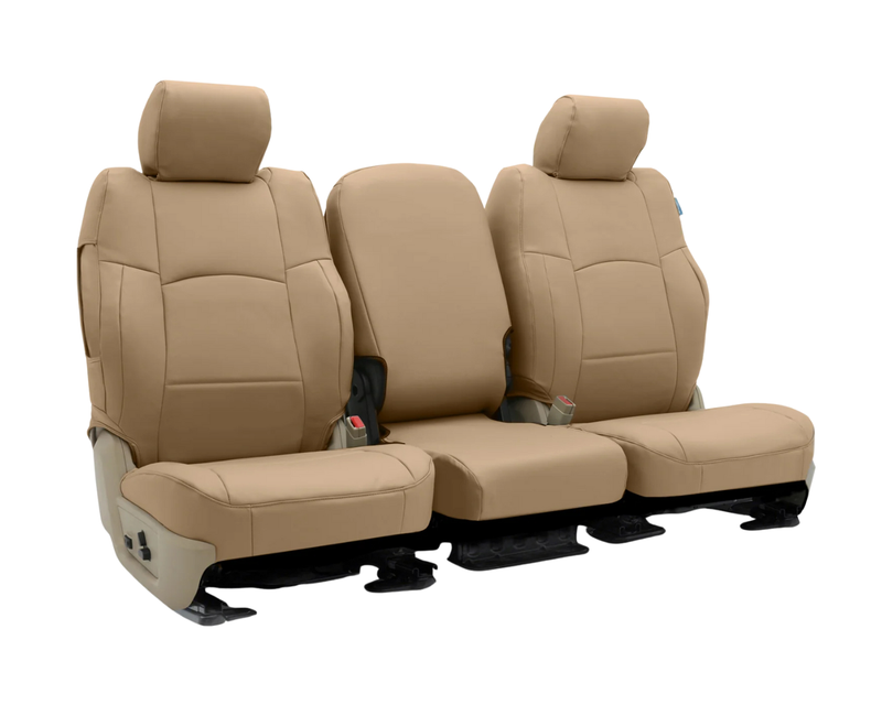 Custom Fit Premium Leatherette Seat Cover - Cashmere