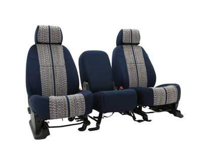 Custom Fit Saddleblanket Seat Cover - Blue with Neosupreme Blue