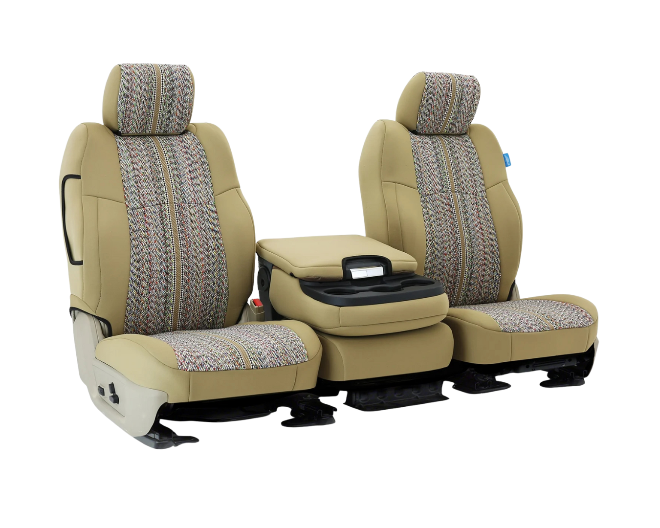 Custom Fit Saddleblanket Seat Cover - Tan with Neosupreme Tan