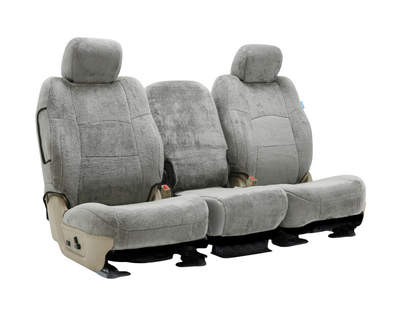 Custom Fit Snuggleplush Seat Cover - Gray Solid