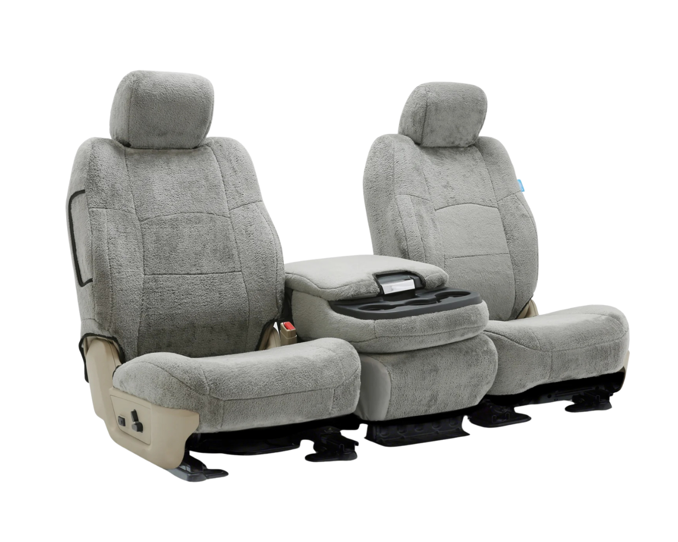 Custom Fit Snuggleplush Seat Cover - Gray Solid