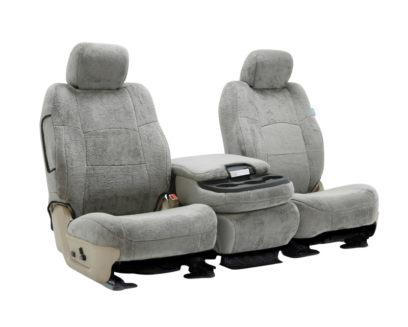 Custom Fit Snuggleplush Seat Cover - Gray Solid