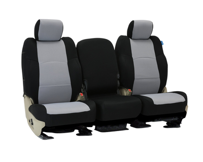 Custom Fit Spacermesh Seat Cover - Gray with Black