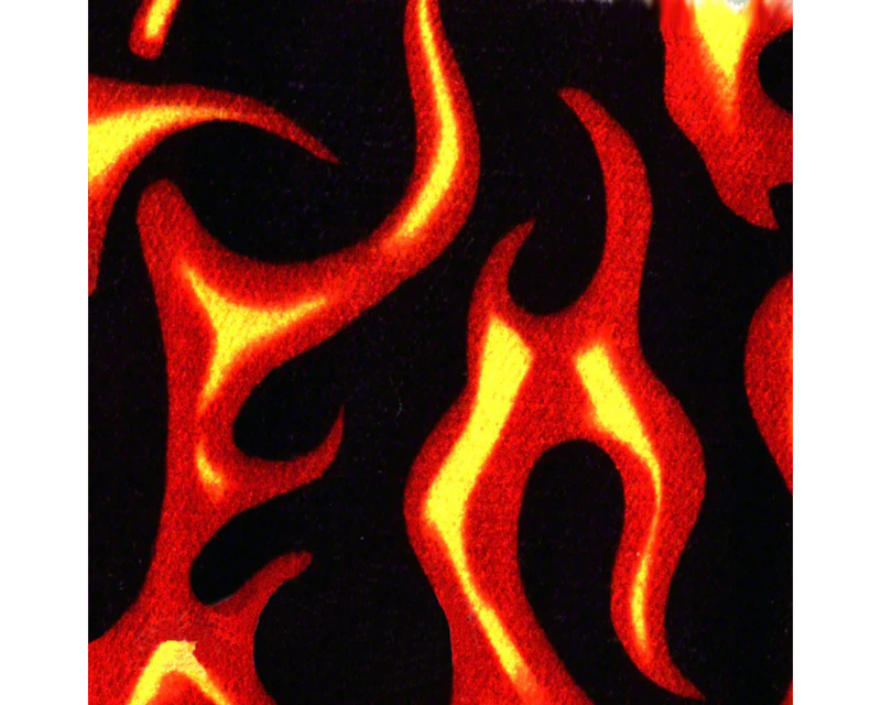 Custom Fit Velour Dashboard Cover - Fire
