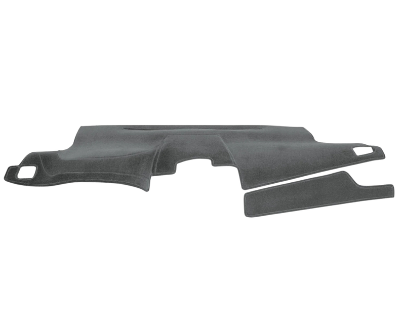 Custom Fit Velour Dashboard Cover - Gray