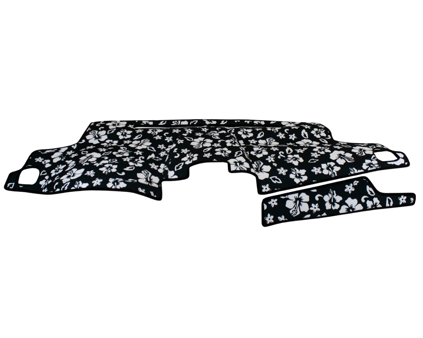 Custom Fit Velour Dashboard Cover - Hawaiian Black