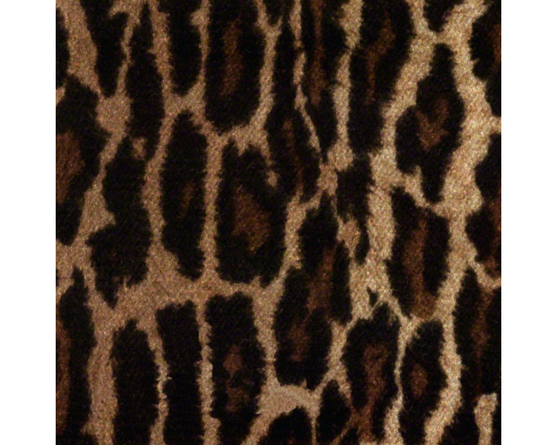 Custom Fit Velour Dashboard Cover - Leopard