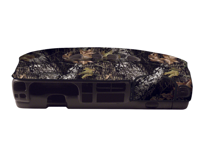 Custom Fit Velour Dashboard Cover - Mossy Oak Break Up