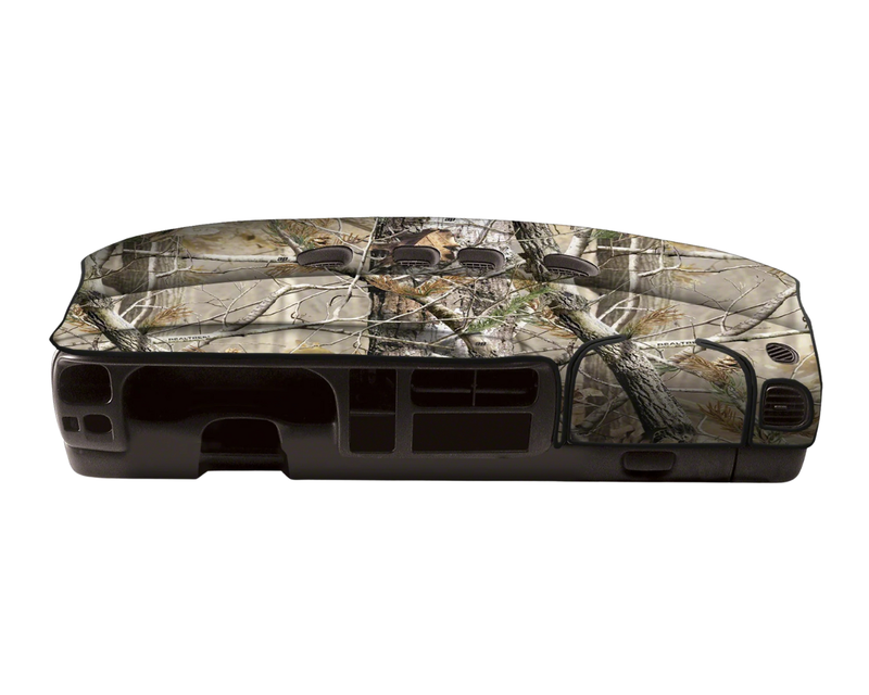 Custom Fit Velour Dashboard Cover - Realtree AP